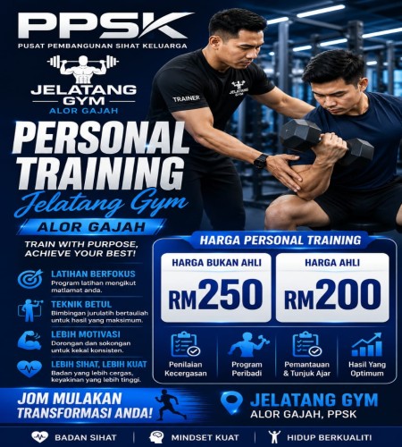 Personal Training – Jelatang Gym Alor Gajah